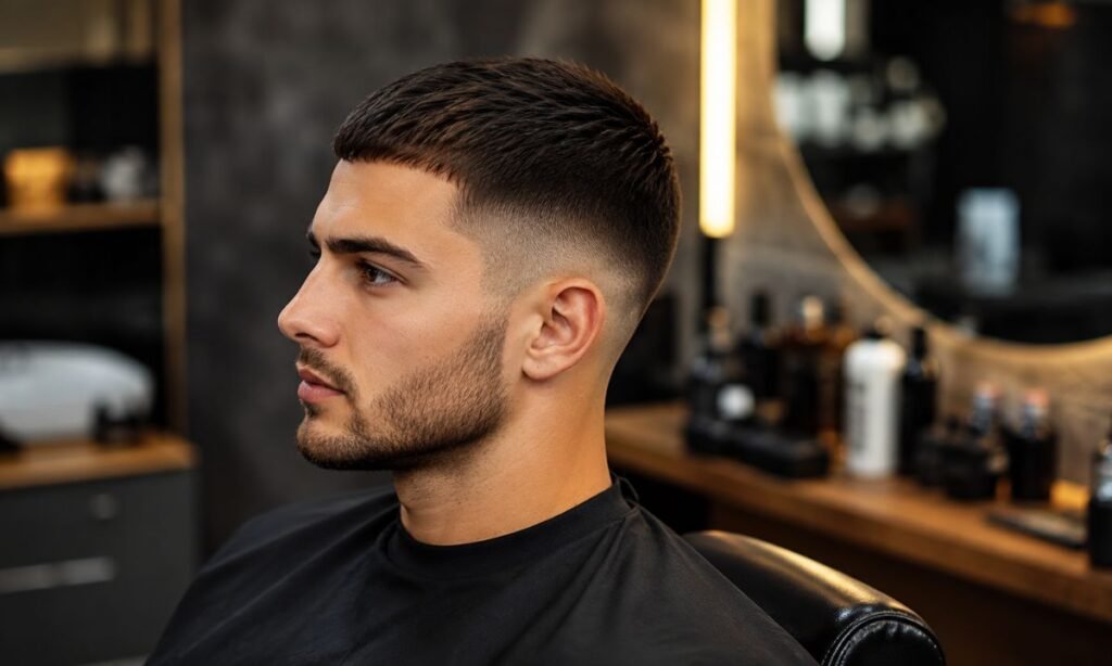 Classic Low Fade Crew Cut