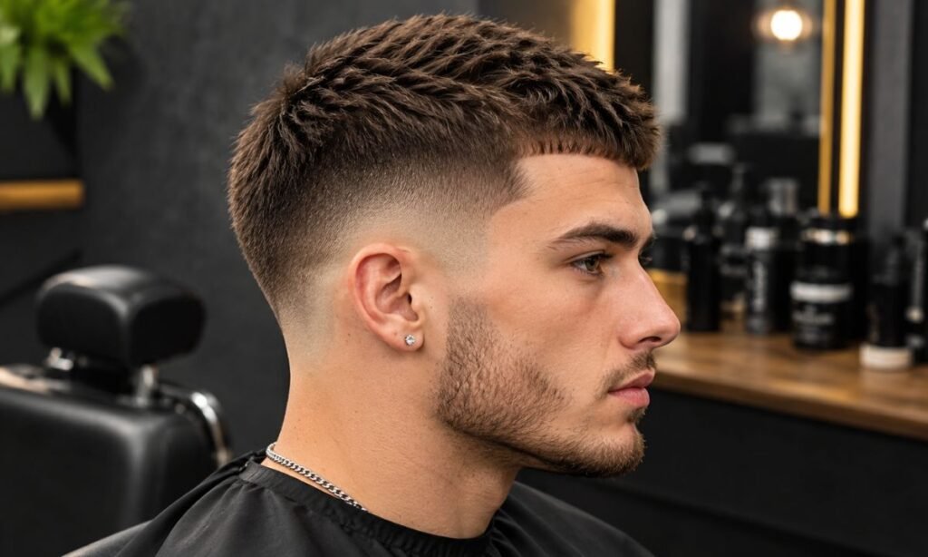Drop Low Fade Crew Cut