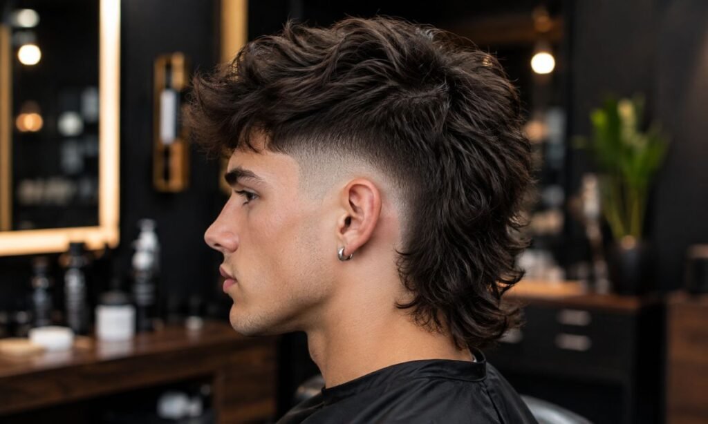 High Taper Mullet
