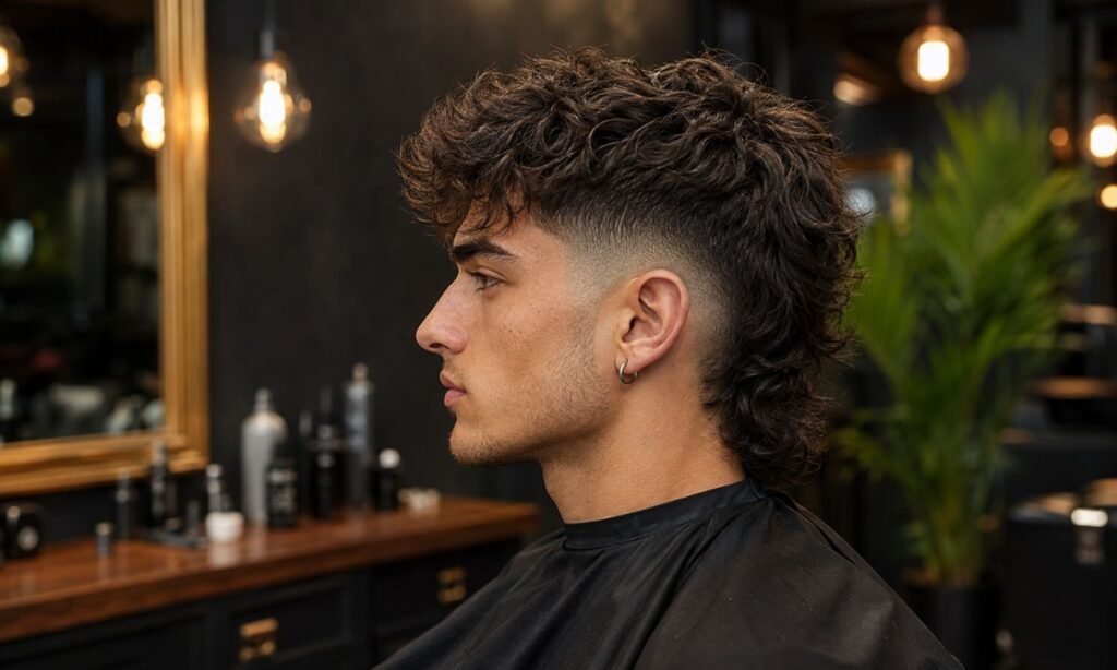 Low Taper Buzz Cut with Drop Fade Shape