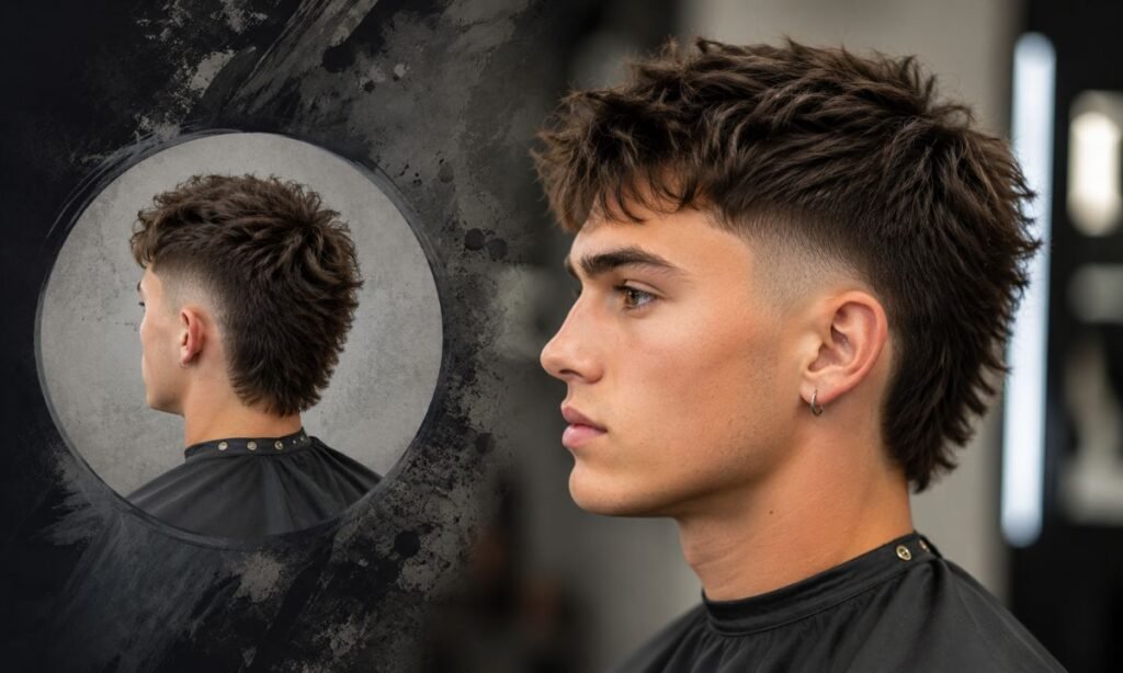 _Short Mullet Fade