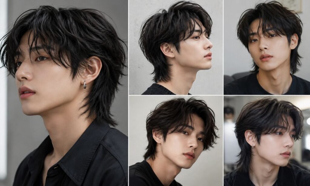 Short Wolf Cuts Men Korean and Korean Short Wolf Cut Men