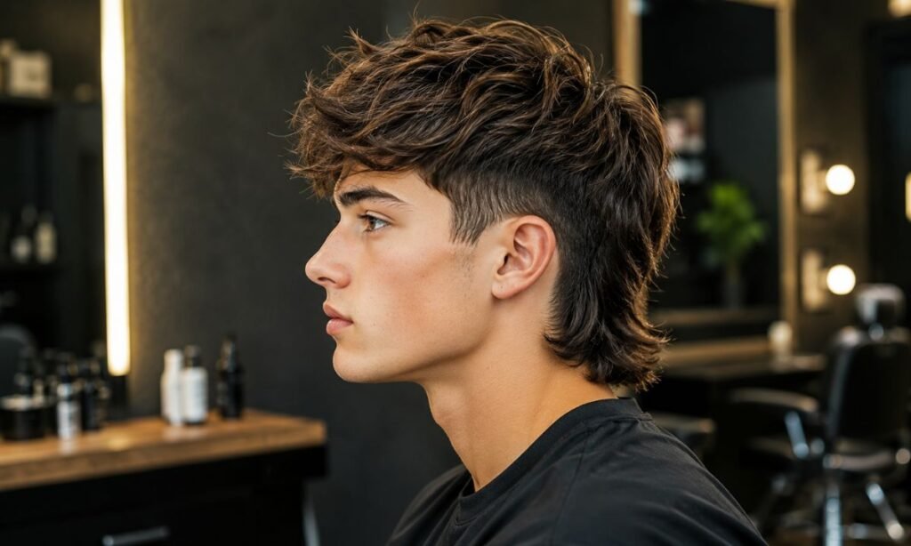 _Sporty Medium Mullet