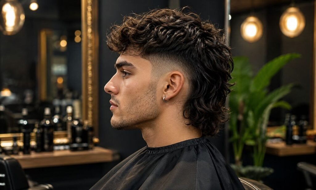 Textured Top Low Taper Buzz Cut