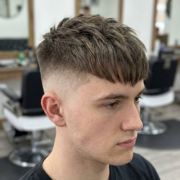 High Burst Fade Fringe