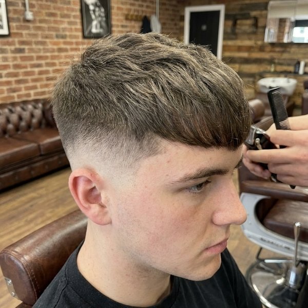 Low Burst Fade Fringe