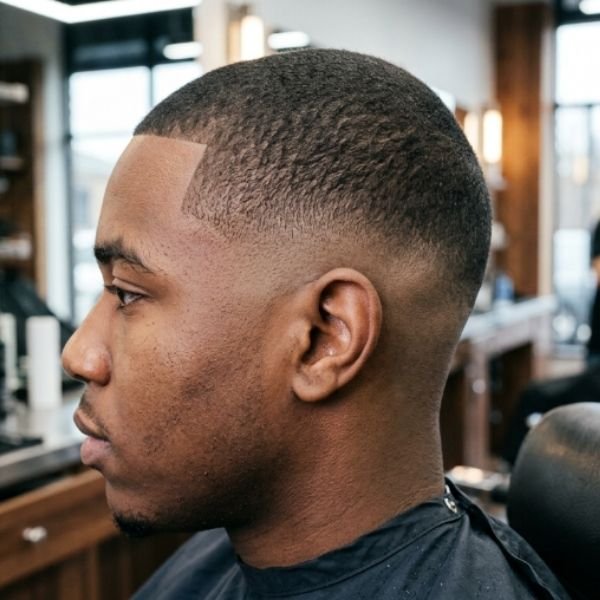 Skin Burst Fade Buzz Cut