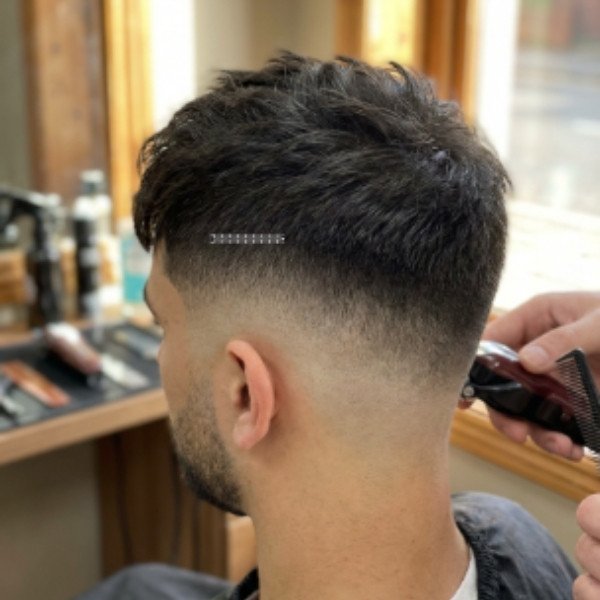 Skin Burst Fade Textured Crop