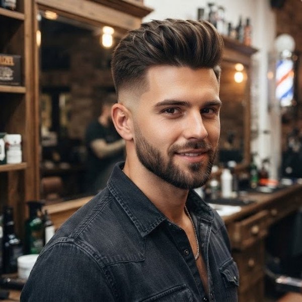 Taper Fade Quiff