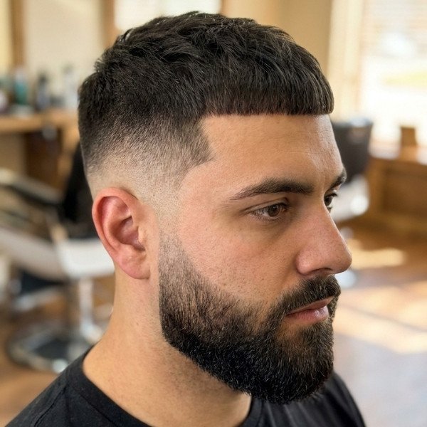  Burst Fade Edgar with Beard