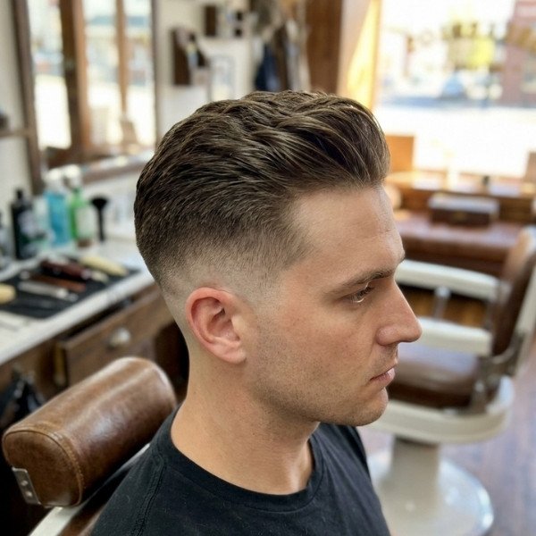  Classic Burst Fade Undercut
