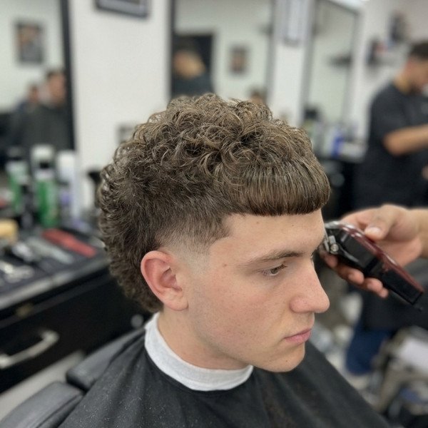 Curly Burst Fade Edgar