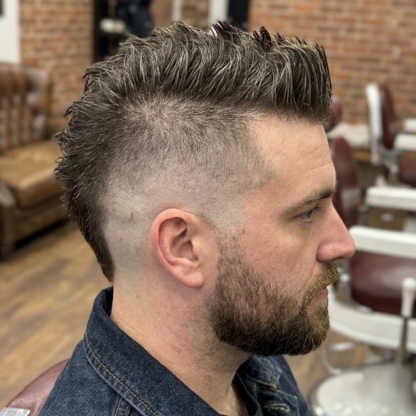 Faux Hawk Fade