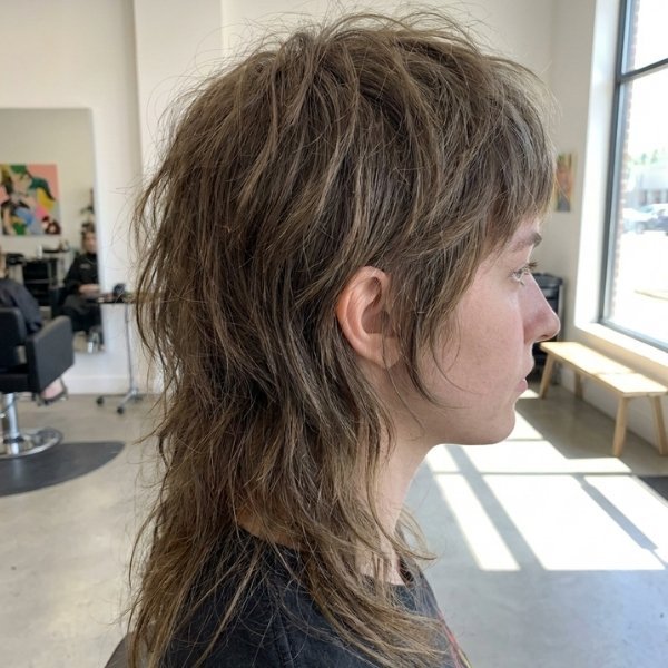 Layered Modern Mullet