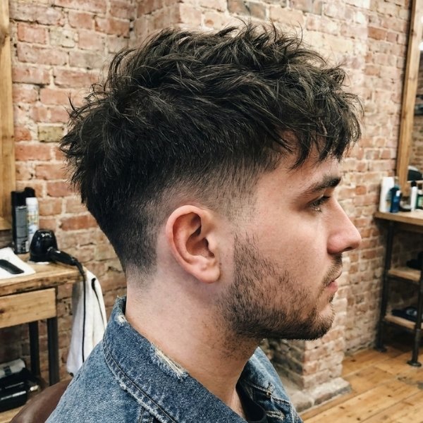  Messy Burst Fade Undercut
