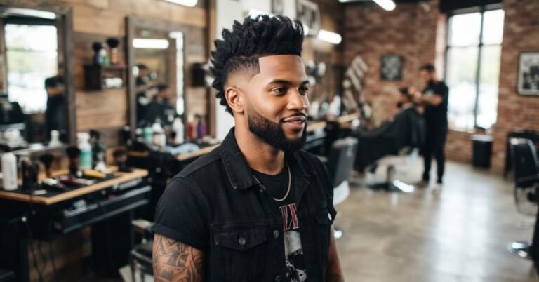 burst fade mohawk