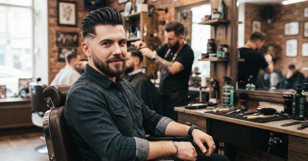 burst fade slick back